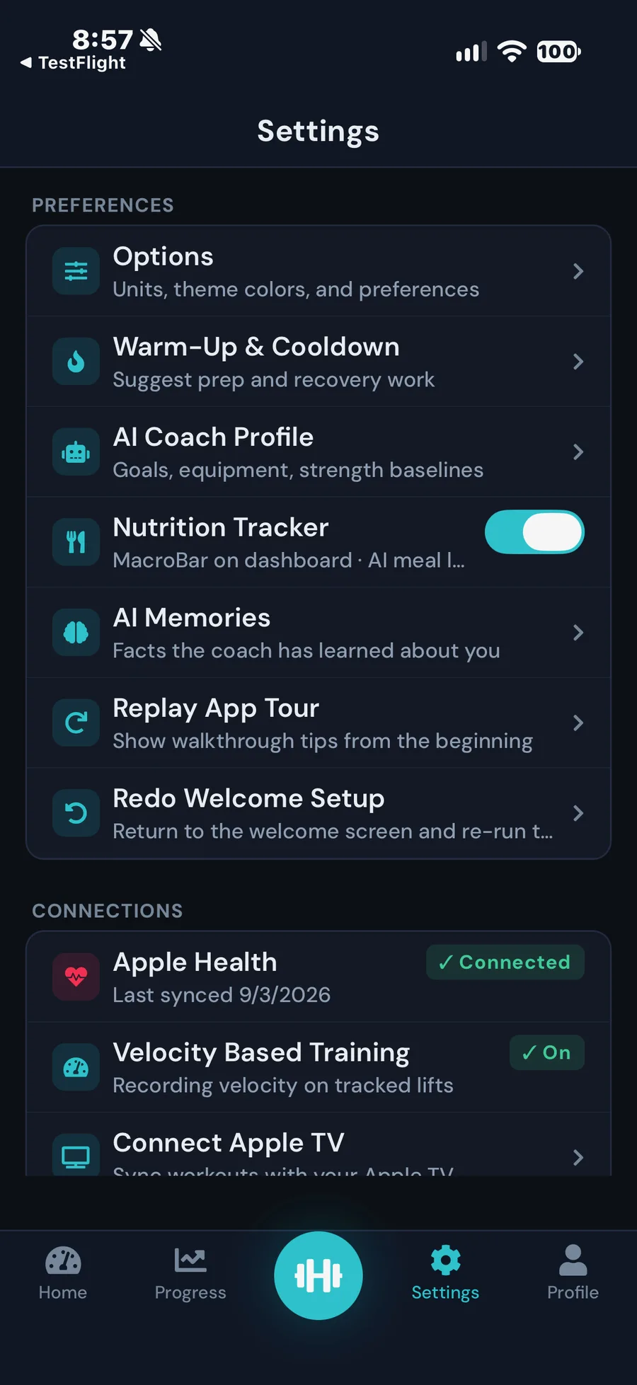 MaximumFit - Settings